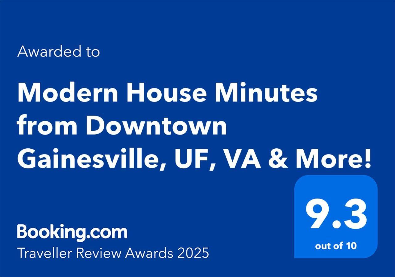 Modern House Minutes From Downtown Gainesville, Uf, Va & More! מראה חיצוני תמונה